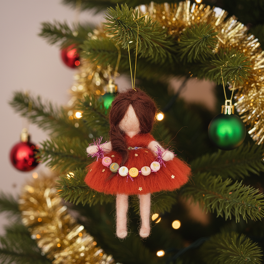 Handcrafted Christmas Felt Fairies – Garland Joy Fairy