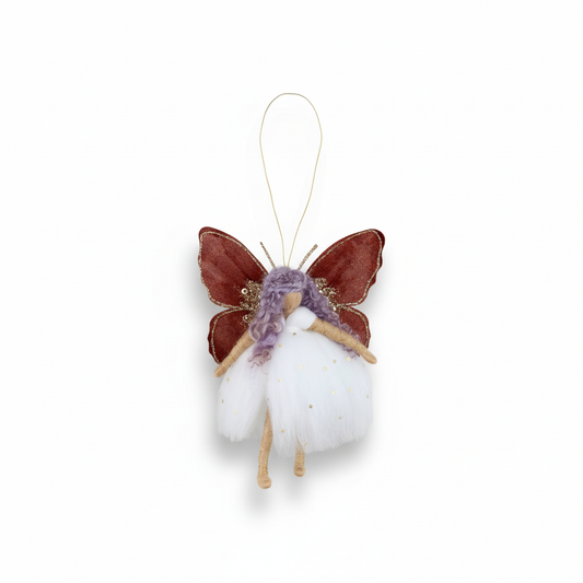 Handcrafted Lavender Twilight Fairy Ornament