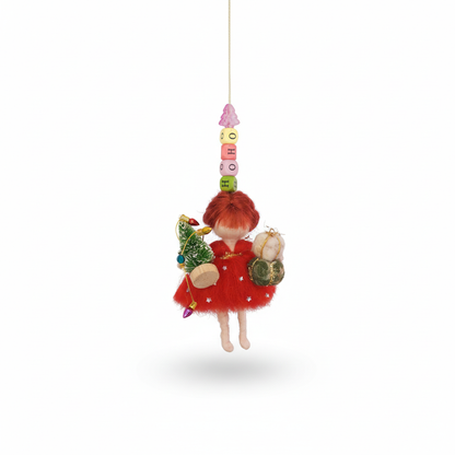 Handcrafted Christmas Felt Fairies – Gift Box Fairy