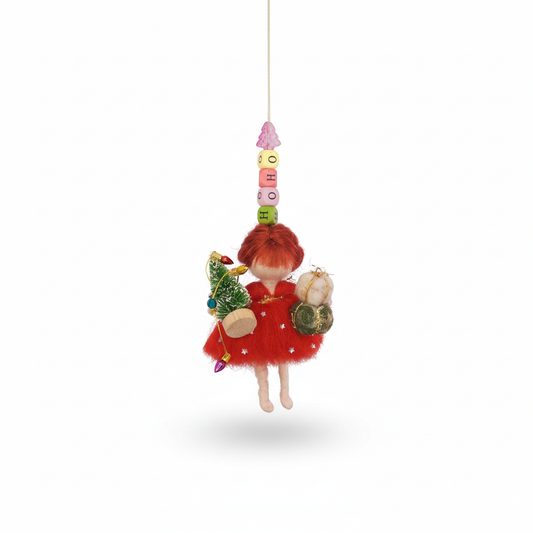 Handcrafted Christmas Felt Fairies – Merry Tree Fairy