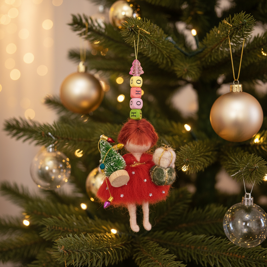 Handcrafted Christmas Felt Fairies – Merry Tree Fairy
