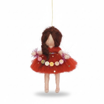 Handcrafted Christmas Felt Fairies – Gift Box Fairy