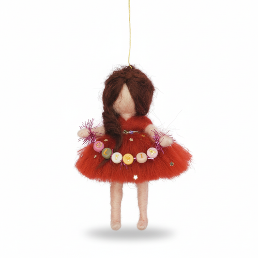 Handcrafted Christmas Felt Fairies – Garland Joy Fairy