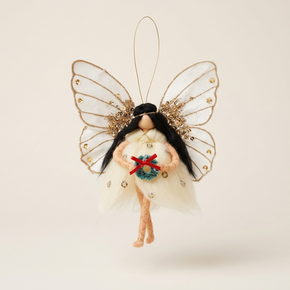 Handcrafted Holiday Fairy Hanging Ornament