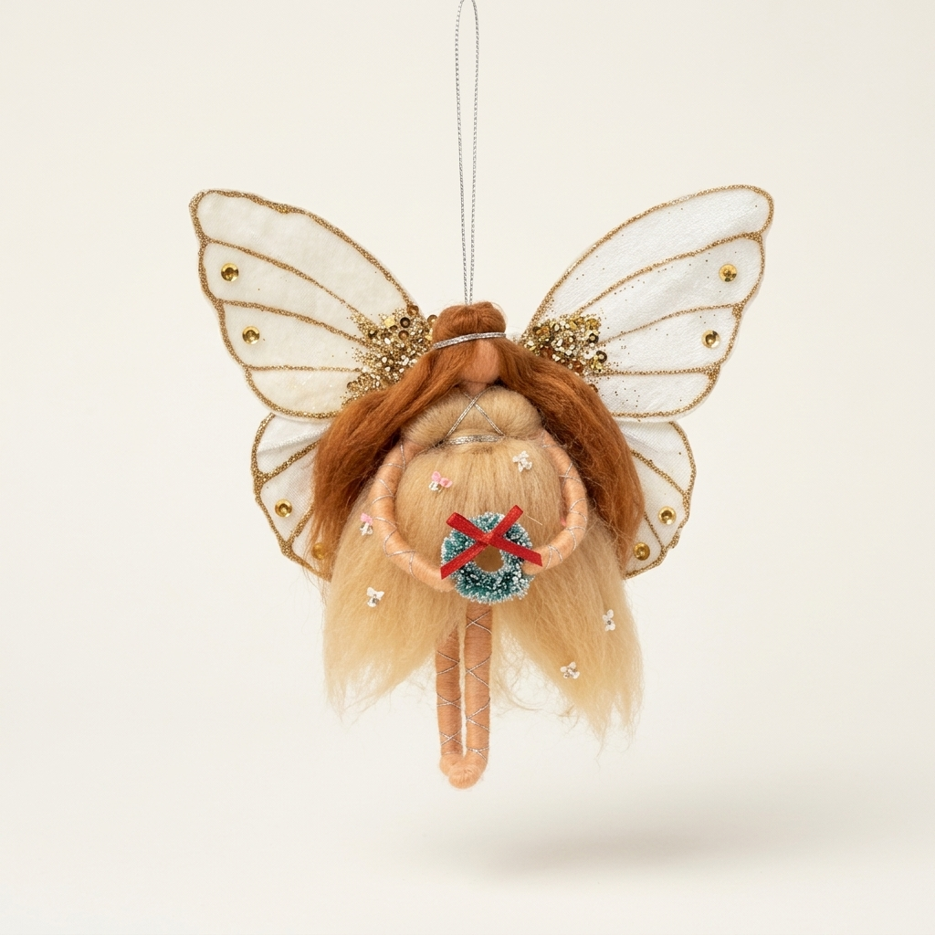 Handcrafted Fairy Angel Hanging Ornament