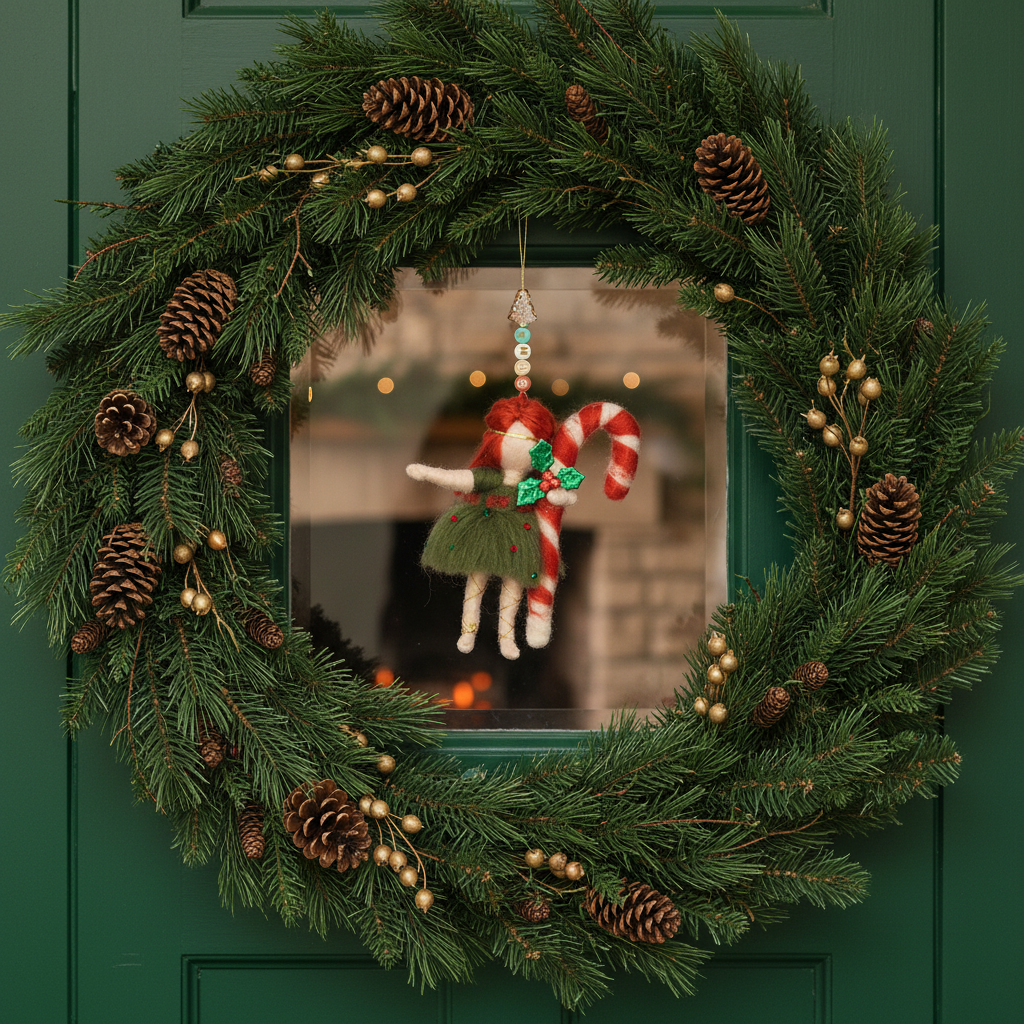 Handcrafted Christmas Felt Fairies – Gift Box Fairy